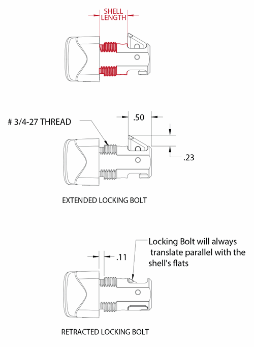 EL-ST - TRITEQ MICROIT ST PUSH BUTTON ELECTRONIC LOCK - TRITEQ more images