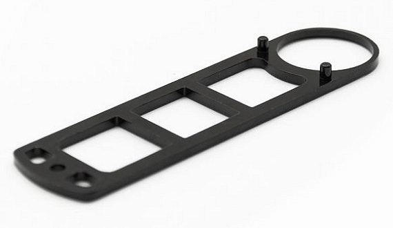 MicroIQ Electronic Lock 0.100 Black Spacer