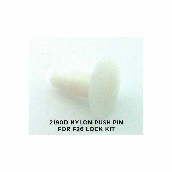 F26-1 - PUSH-IN STYLE LOCK KIT - KEYED ALIKE TO 1 - HON more images
