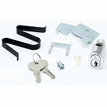 HON F26 File Cabinet Lock Kit - Old Oval Push-In Style - SKU: F26