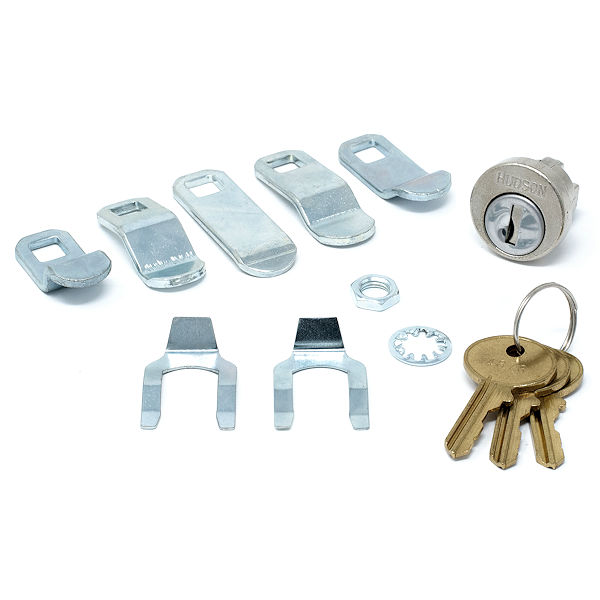 PTR-DC656UN - DUST SHUTTERED SPRING CLIP MAILBOX LOCK W/ 2 KEYS - ESP more images