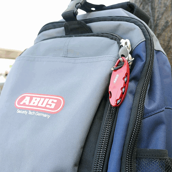ABUS 151/20 BacPac Black Combination Lock - Gallery Image #2