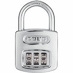 ABUS All Weather Chrome 3-Dial Resettable Combination Padlock - SKU: 160/40