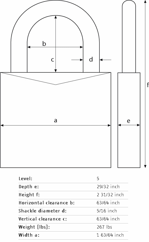 180IB/50 - 4-DIAL RESETTABLE COMBINATION PADLOCK - ABUS more images