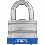ABUS Laminated Steel Blue Safety Padlock - SKU: 41/45 KD