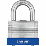 ABUS Laminated Steel Blue Safety Padlock - SKU: 41/50 KD