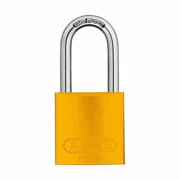 ABUS 72/40HB40 Padlock - Yellow