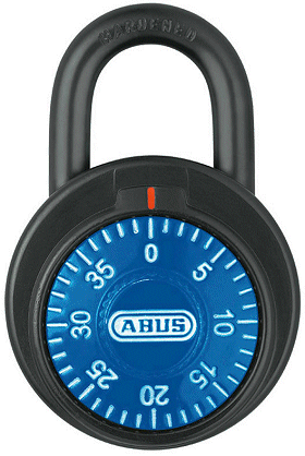 ABUS Combination Lock - Master Keyed - SKU: 78KC/50