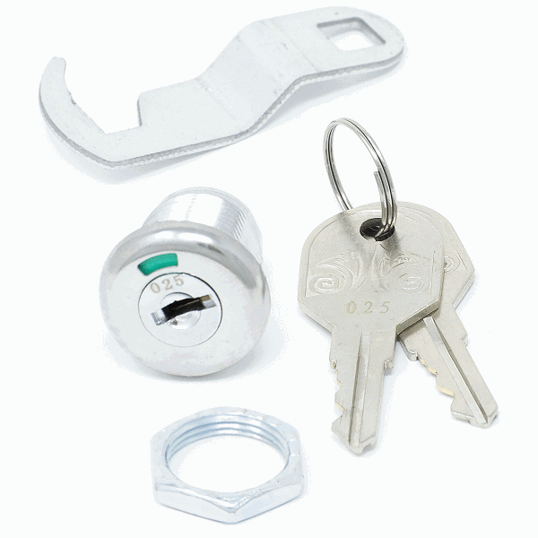 5121-Y11-2572 - LOCK, CAM & TWO (2) KEYS FOR THE PRINCETON 2572 & THE PARKSIDE 2576 SERIES WALL MOUNT MAILBOXES - ARCHITECTURAL MAILBOXES more images