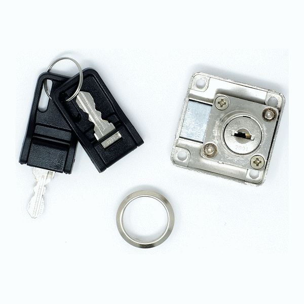 LW0176-2002 - DRAWER/CABINET LOCK REMOVABLE CORE SYSTEM - KEYED TO 2002 - A-ZUM more images