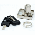 A-ZUM Drawer/Cabinet Lock<br />Removable Core System - SKU: LW0176