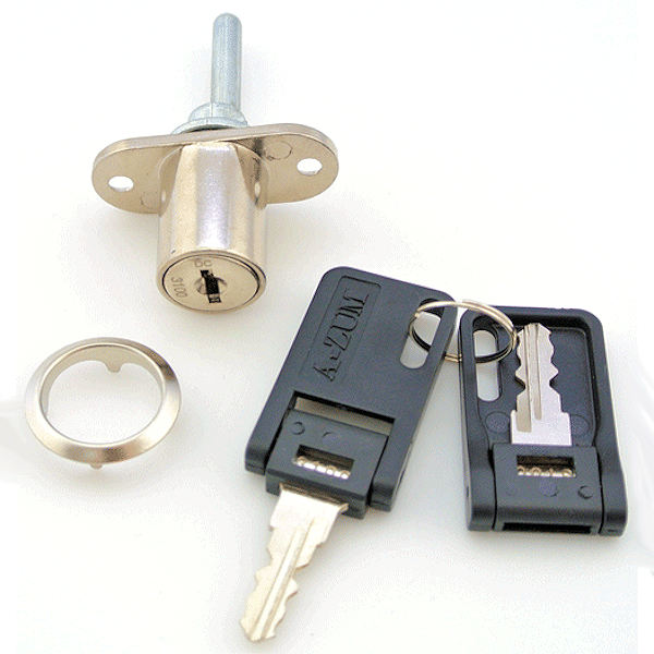 LW0227-CC2003 - DRAWER / CABINET LOCK - KEYED ALIKE TO CC2003 - A-ZUM
