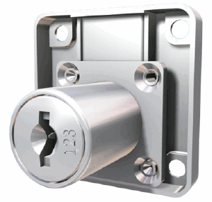 Tcyoatoa Cabinet Locks with Combination, Zinc Alloy Cabinet Latch, Exposed  Installation for Small One-Way Door or Drawer, Easy to Use as Kiechen