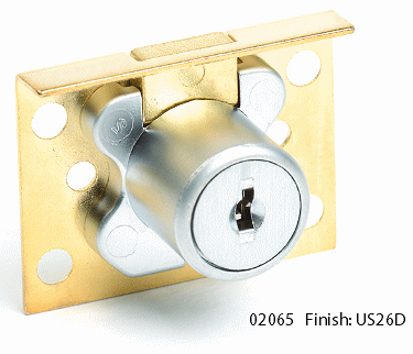 Drawer Locks, 02065 Series Locks