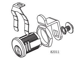 CCL 82011 Cam Lock - Assembly