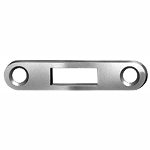 CompX National Flat Strike Plate With Rounded Ends - SKU: C2003