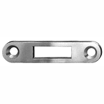 CompX National Flat Strike Plate With Rounded Ends - SKU: C2007