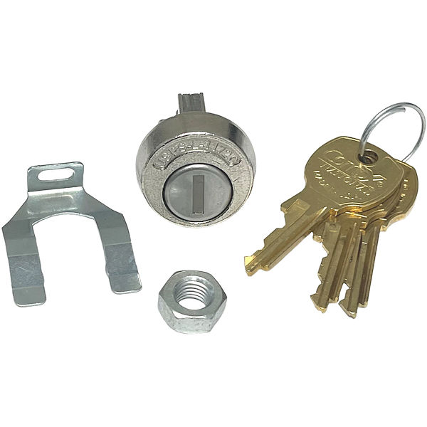 C9100 - PIN TUMBLER MAILBOX LOCK - CLOCKWISE OPERATION - COMPX NATIONAL