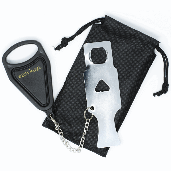 GF1169 - PORTABLE DOOR LOCK - EASYKEYS more images