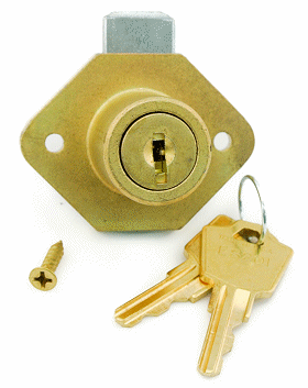 Westward TT0709G Slot Type of Lock/Key Set