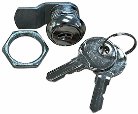 CAMSET01 - MAILBOX CAM LOCK WITH TWO (2) KEYS. - ARCHITECTURAL MAILBOXES
