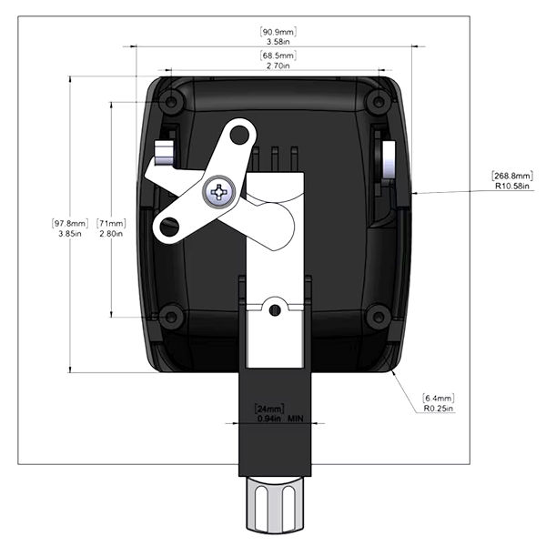 Global Link BLL-50101-2006-1PK Travel Trailer Versa Pro M Baggage Lock - Gallery Image #5