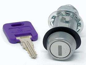 CLB-134-SS - RV 1 3/4" READY KEY LOCK HOUSING - GLOBAL LINK