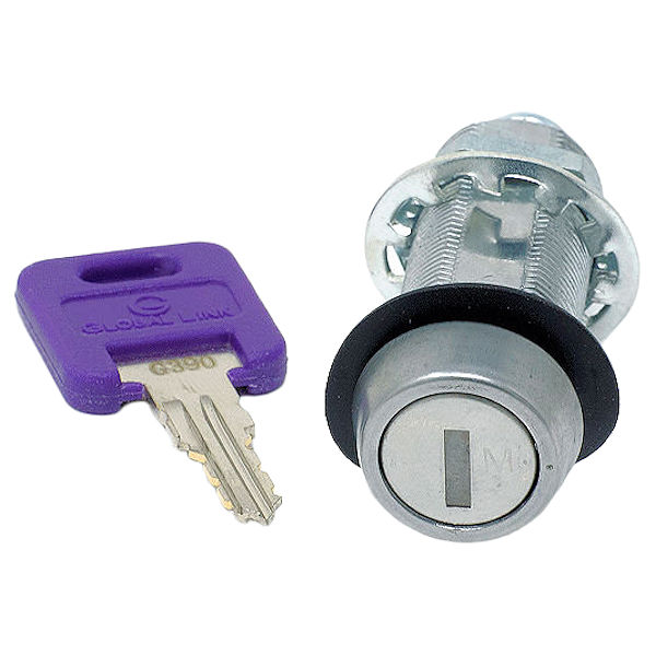 CLB-G344-134-SS - 1 3/4" CAM LOCK - KEYED TO G344 MASTER KEYED - GLOBAL LINK