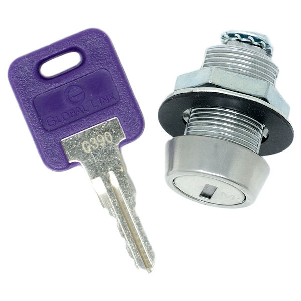 CLB-GXXX-78-SS - 7/8" CAM LOCK - KEYED TO GXXX MASTER KEYED - GLOBAL LINK