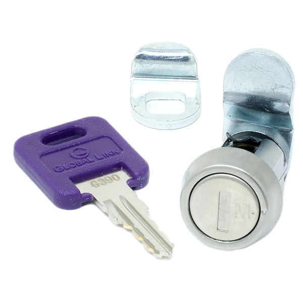 CLB-78SI-SS - 7/8" HATCH KEY CAM LOCK HOUSING - GLOBAL LINK