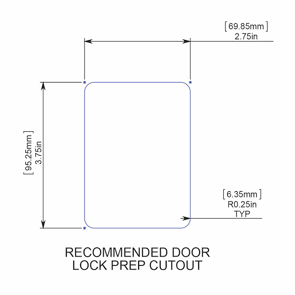 Global Link TTL-45100-2006-1PK RV Lock - Gallery Image #3