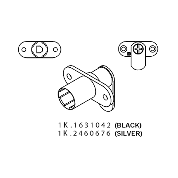 1K1631042 & 1K2460676 - SINGLE DOOR CAM LOCKS - KIMBALL OFFICE