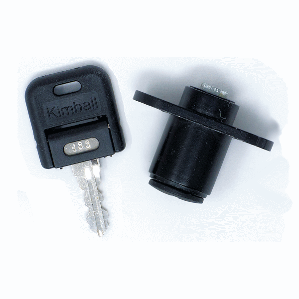 1K1862909 - LEVER LOCK CAM LOCK - MATT BLACK - KIMBALL OFFICE more images