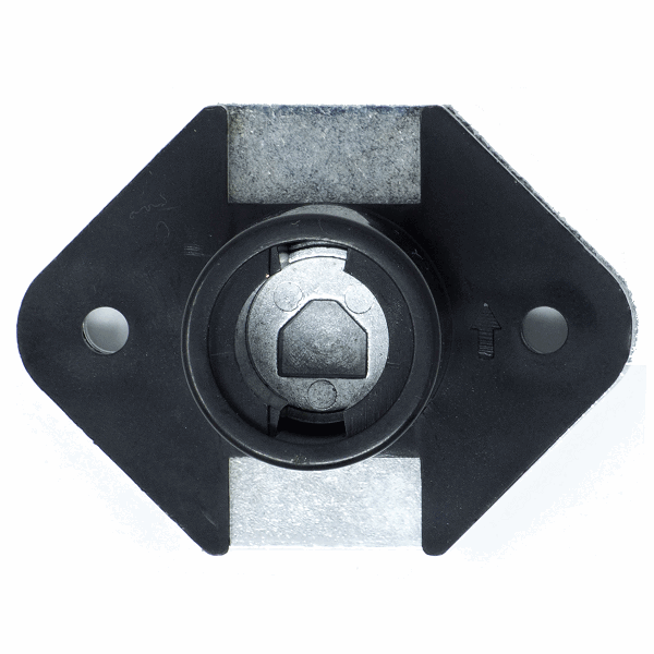 1K2460677 - ABS LOCK HOUSING - MATT BLACK - KIMBALL OFFICE more images