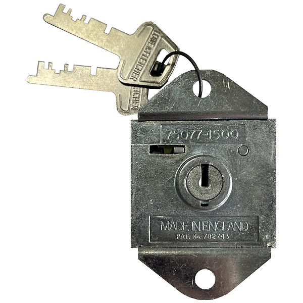 Lowe & Fletcher 2202 Deadbolt Locker Lock - Gallery Image