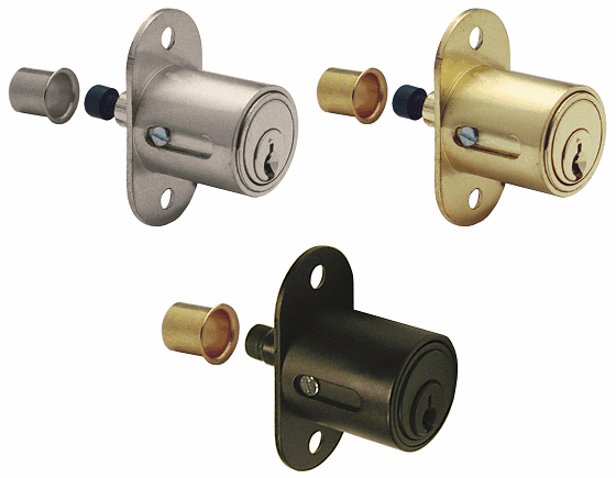Olympus Lock 300SD Cabinet Drawer Lock - Finishes