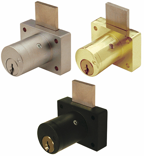 Olympus Lock 800SC Cabinet Drawer Lock - Finishes