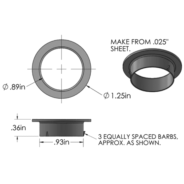 Olympus Lock TR1256 Trim Ring - Gallery Image #2