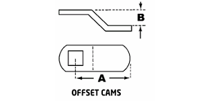 Olympus Lock Offset Cams - SKU: DCP-OS
