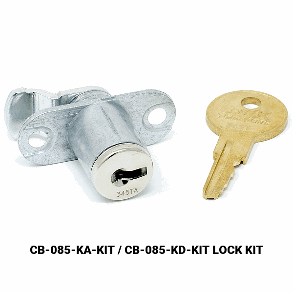 CB-085 - HORIZONTAL MOUNT CAM LOCK - EMPTY CYLINDER LOCK HOUSING - COMPX TIMBERLINE more images