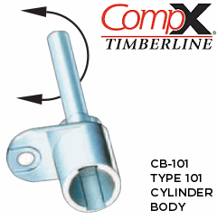 CompX Timberline Front Mounted Gang Lock - SKU: CB-101