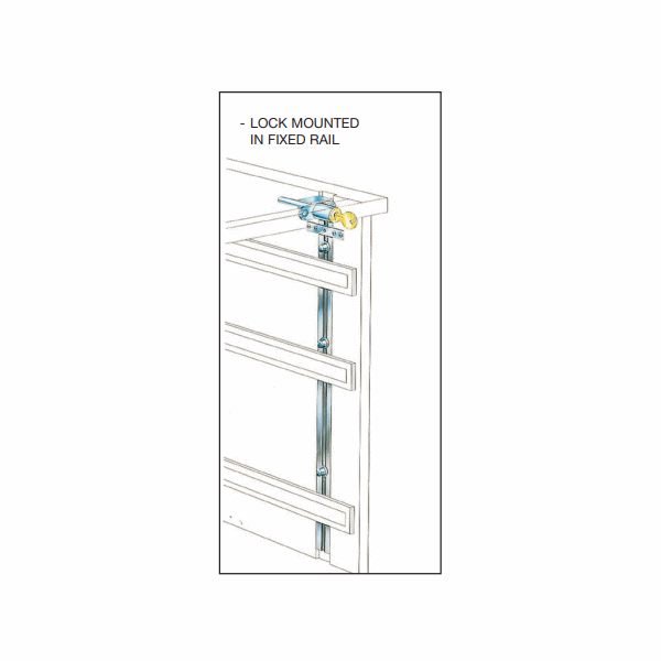 CB-110 - DRAWER LOCK - EMPTY CYLINDER LOCK HOUSING - COMPX TIMBERLINE more images