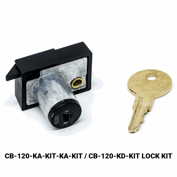 CB-120 - CENTRAL LOCKING DRAWER / DOOR LOCK - EMPTY CYLINDER LOCK HOUSING - COMPX TIMBERLINE more images