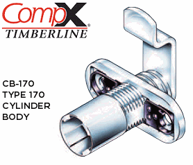 CompX Timberline Thick Panel Lock - SKU: CB-170
