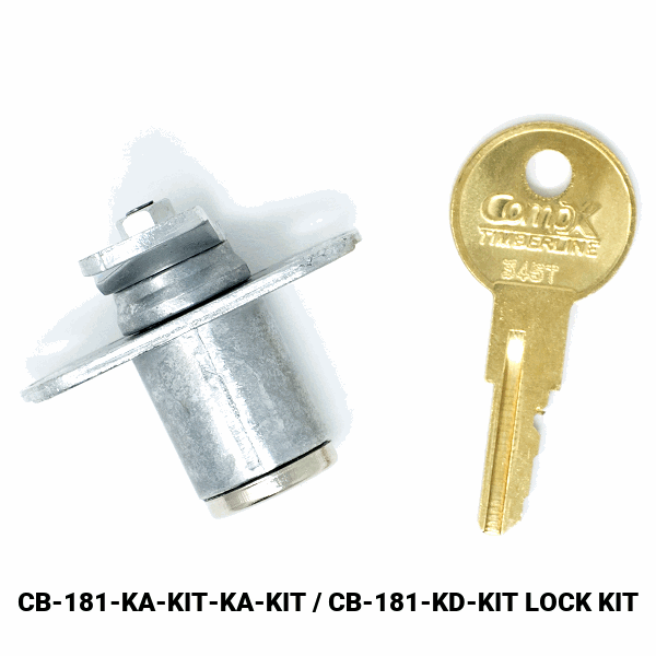 CompX Timberline Horizontal Mounted Cam Lock CB-181 - EasyKeys.com