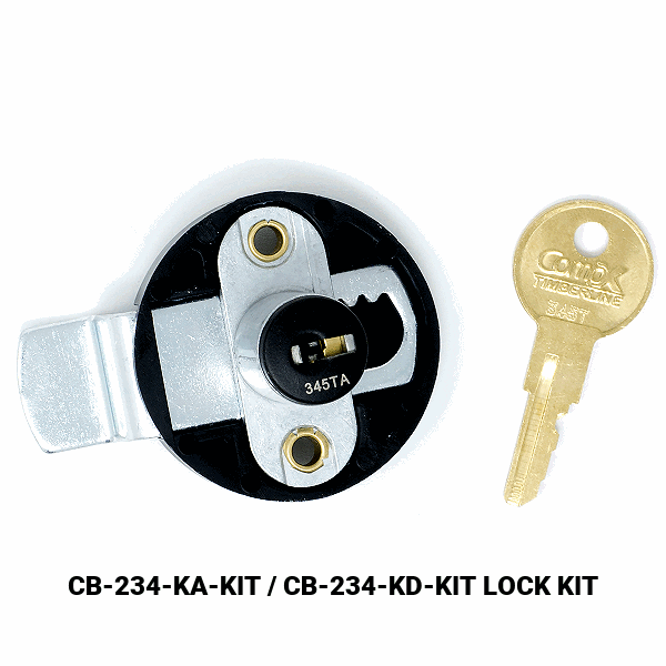 CB-234 - DRAWER / DOOR LOCK  - EMPTY CYLINDER LOCK HOUSING - COMPX TIMBERLINE more images