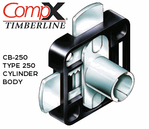 CompX Timberline Double Door Lock - SKU: CB-250
