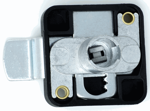 CB-256 - OPPOSITE MOUNT DOUBLE DOOR LOCK WITH 11/16" OFFSET - EMPTY LOCK HOUSING - COMPX TIMBERLINE more images