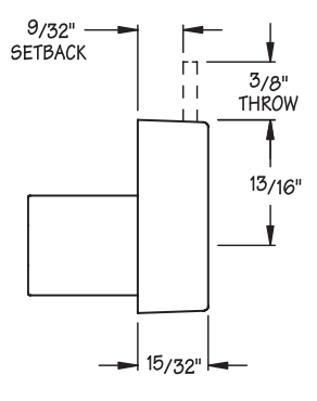 CB-280 - DRAWER / DOOR LOCK - COMPX TIMBERLINE