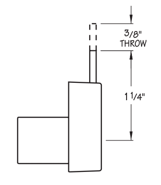 CB-281 - DRAWER / DOOR LOCK - COMPX TIMBERLINE